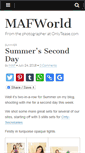 Mobile Screenshot of mafworld.com